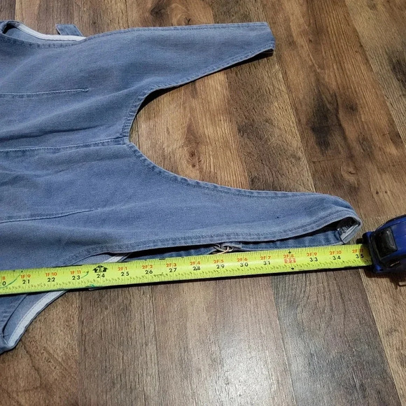 Women's Light Blue Denim Jumpsuit - Picture 4 of 7